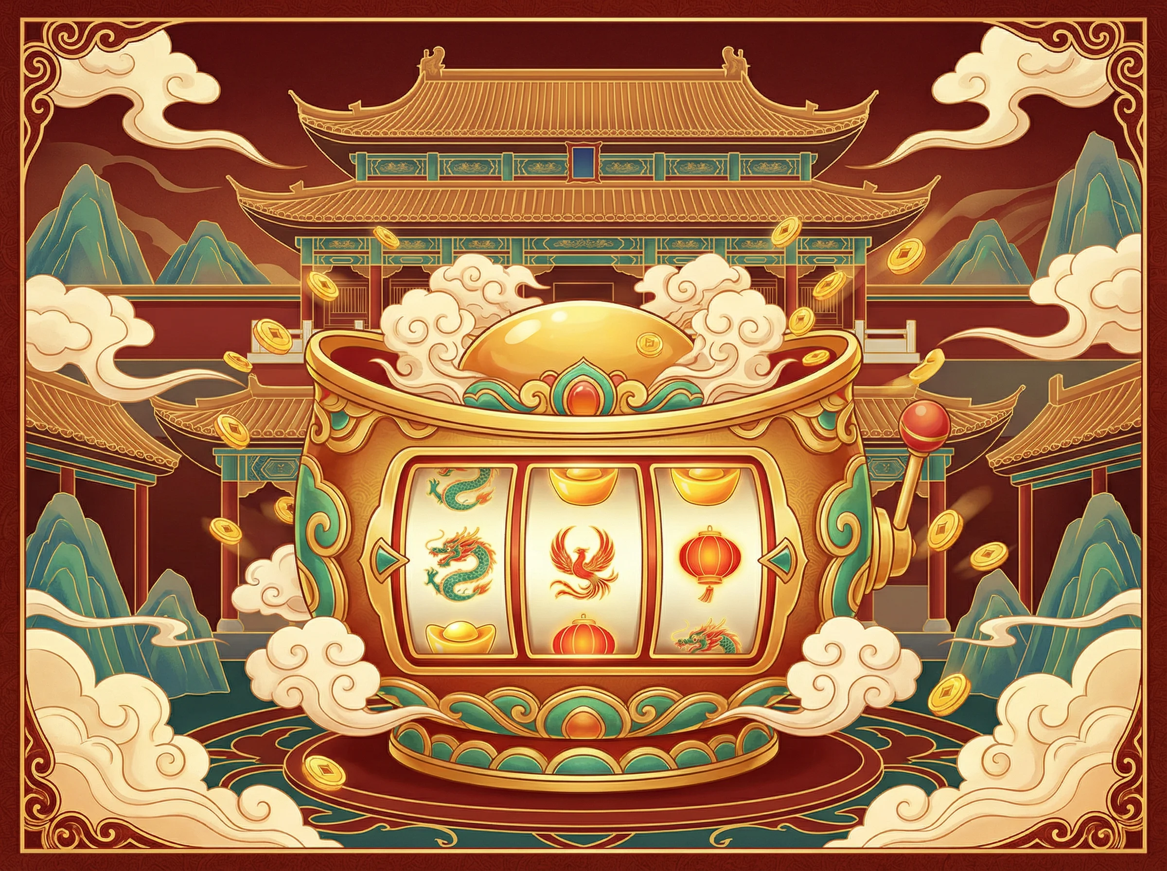 pg娱乐聚宝盆老虎机经典游戏龙凤呈祥