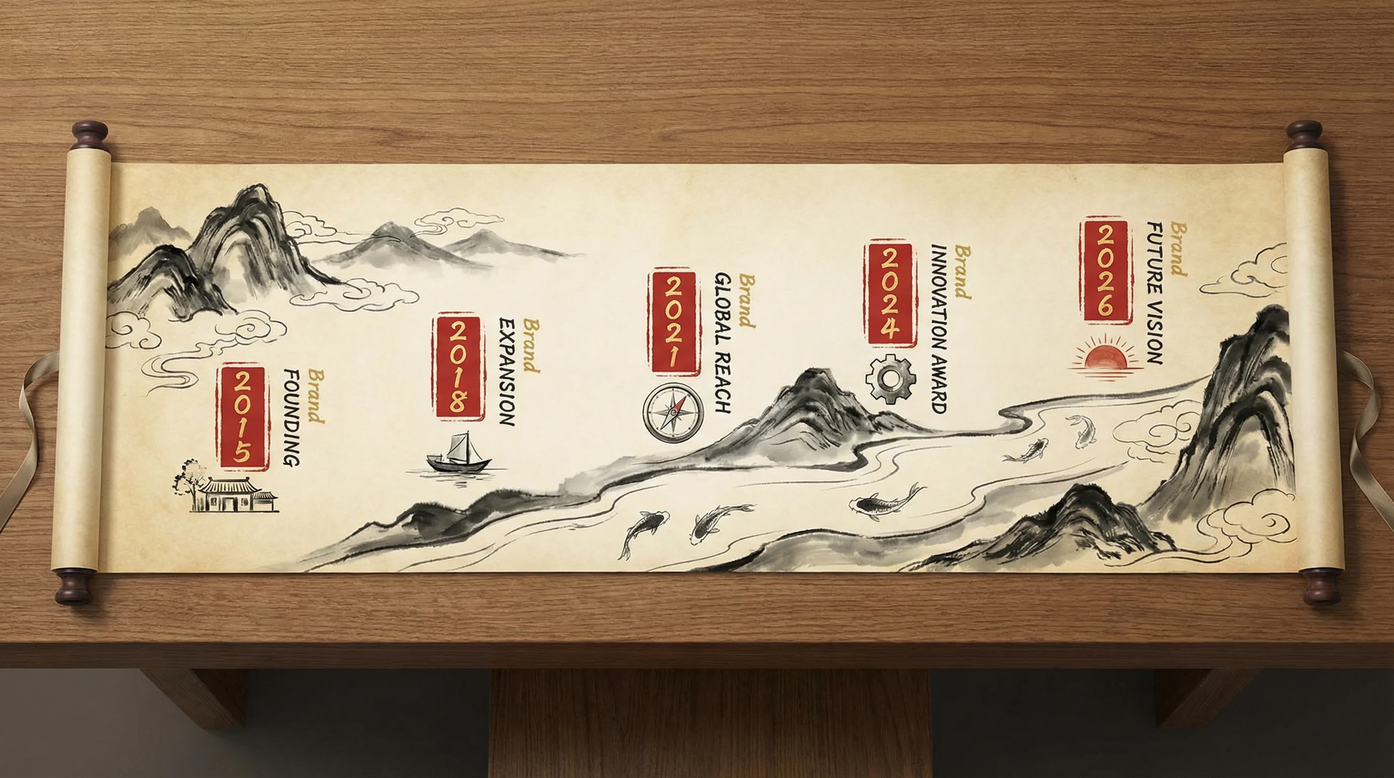 pg娱乐品牌发展历程时间轴卷轴